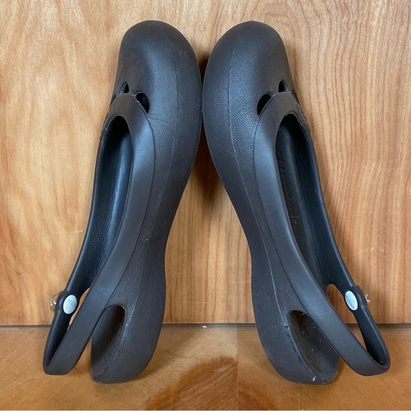 Womens 6 Crocs Kadee Flats Brown TSS0681 - Picture 6 of 8